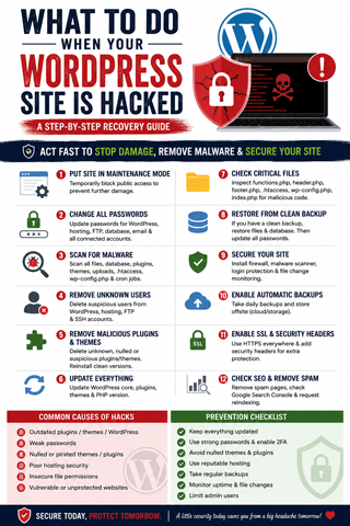 My WordPress Site Was Hacked - Help!